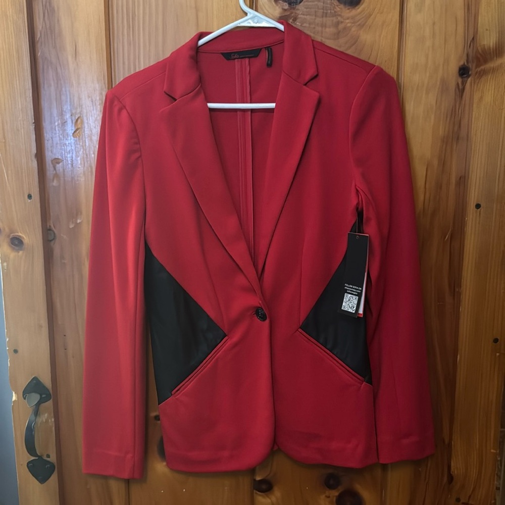 New with tags red work blazer never worn